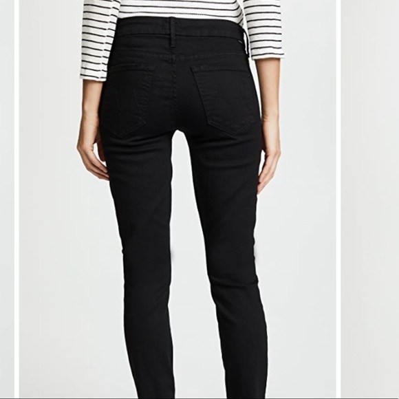 Mother The Looker Distressed Ankle Fray in Guilty as Sin Size 24 - Picture 2 of 11